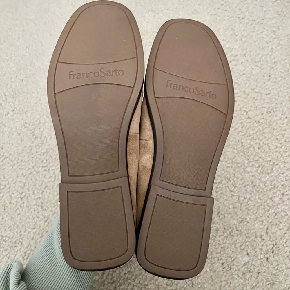 Franco Sarto Womens Marah Toasted Barley Loafers Size 6 - Picture 5 of 7